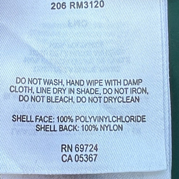 Columbia Men's Large Green Hood Snap Zip‎ Pockets Breathable Waterproof Jacket - Picture 5 of 15